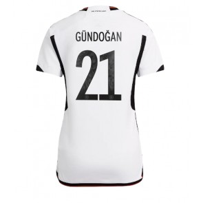 Lacne Ženy Futbalové dres Nemecko Ilkay Gundogan #21 MS 2022 Krátky Rukáv - Domáci